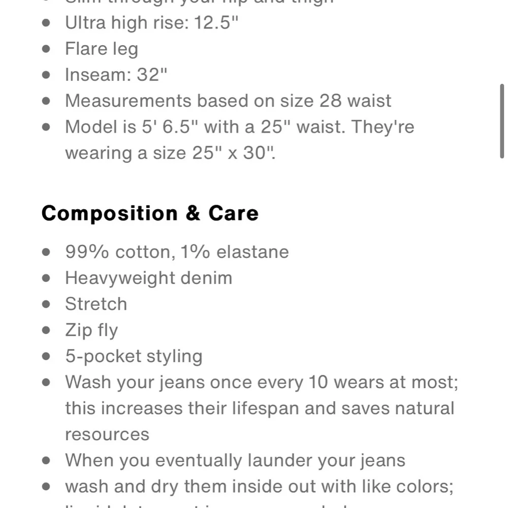 Levi’s Premium 70'S HIGH RISE FLARE WOMEN'S JEANS - Picture 3 of 9